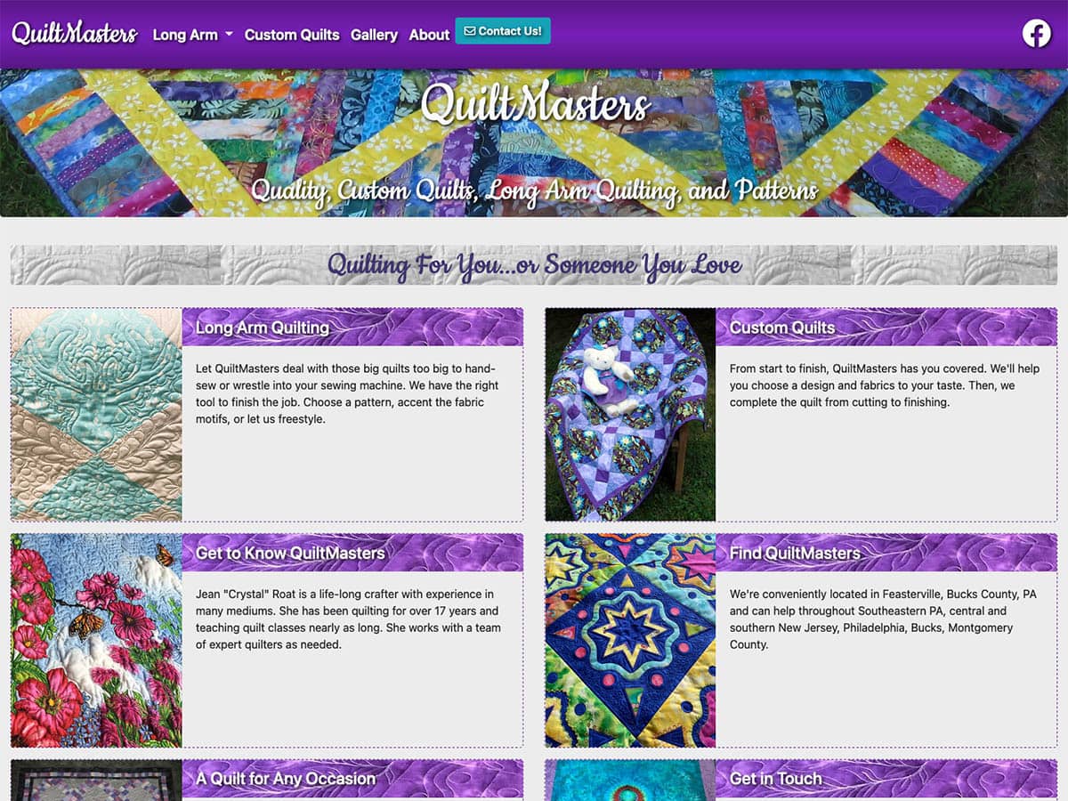 QuiltMasters 2022 website